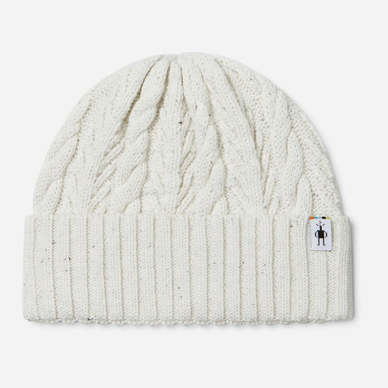 Cable Knit Beanie Natural