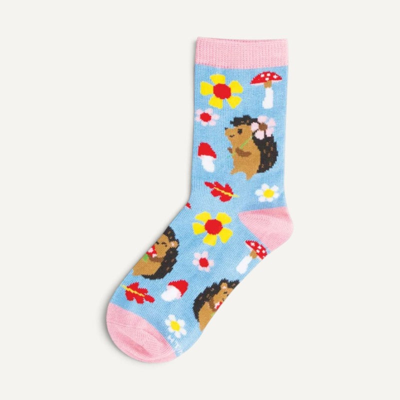 Kid's Hedgie Floral Blue Years 4-7