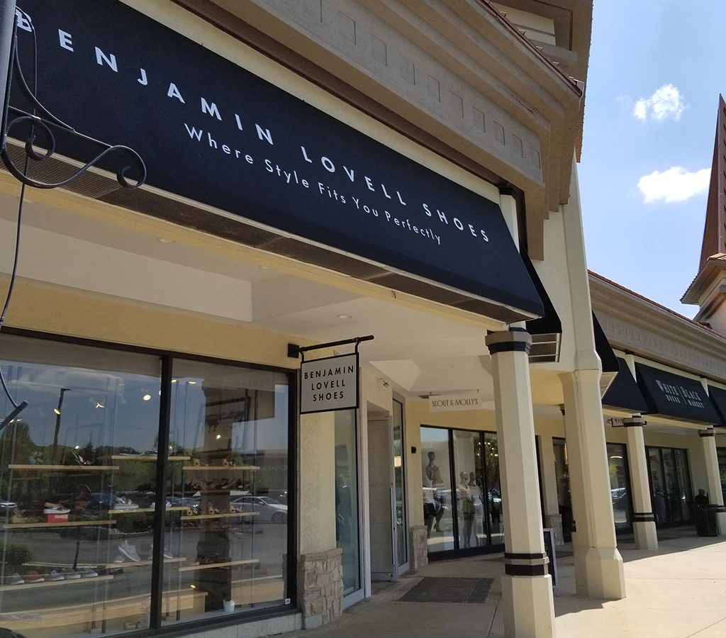 Benjamin Lovell Shoes Glen Mills storefront