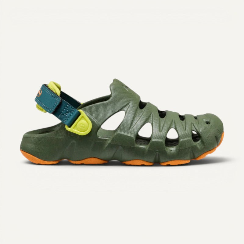 Kid's Hyperflt Y Bronze Green/Orange Peel