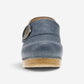 Pro Button Denim Leather