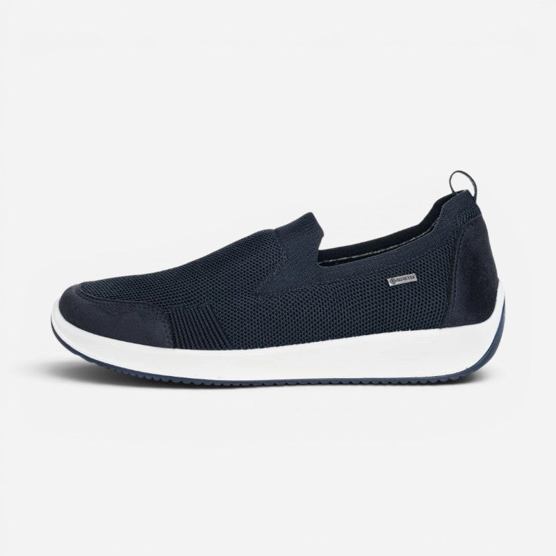Lilith 2 Navy Hydro Microsuede