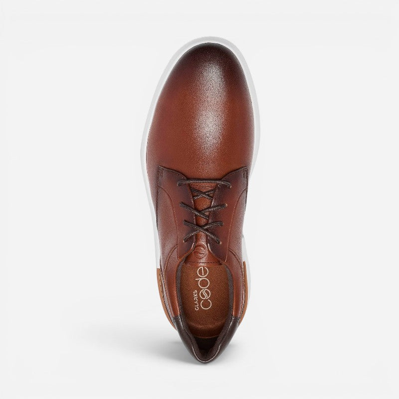 Men's Code H Plain Tan Smooth Leather