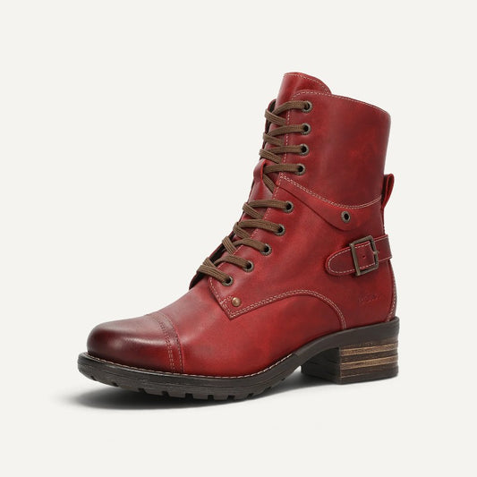 Crave Red Vintage Leather