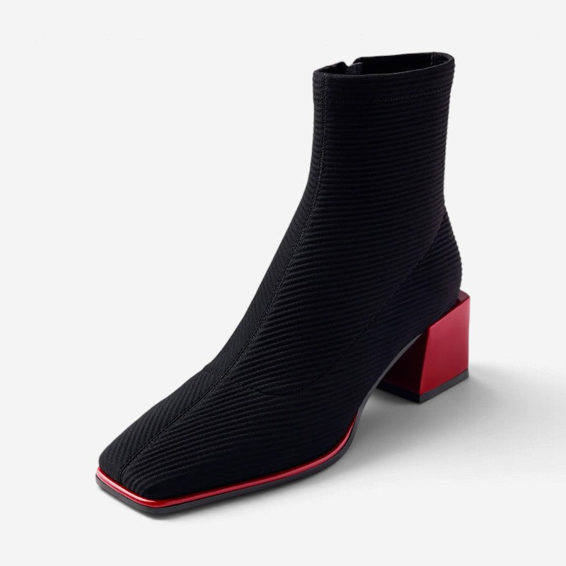 Boot 80683 Black/Red