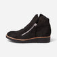 Opal Fur Black Suede