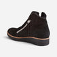 Opal Fur Black Suede