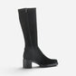 Isen Waterproof Black Suede