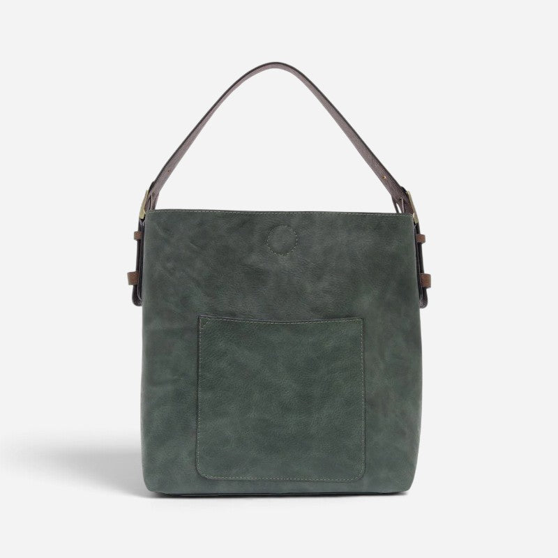 Classic Hobo Handbag Castleton Green/Coffee