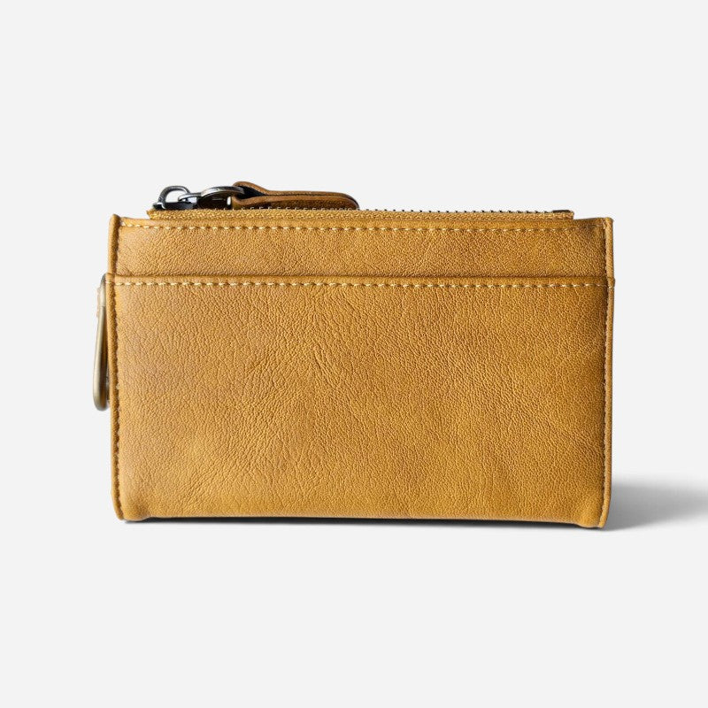 Bobbie Bifold Wallet With Carabiner Dijon