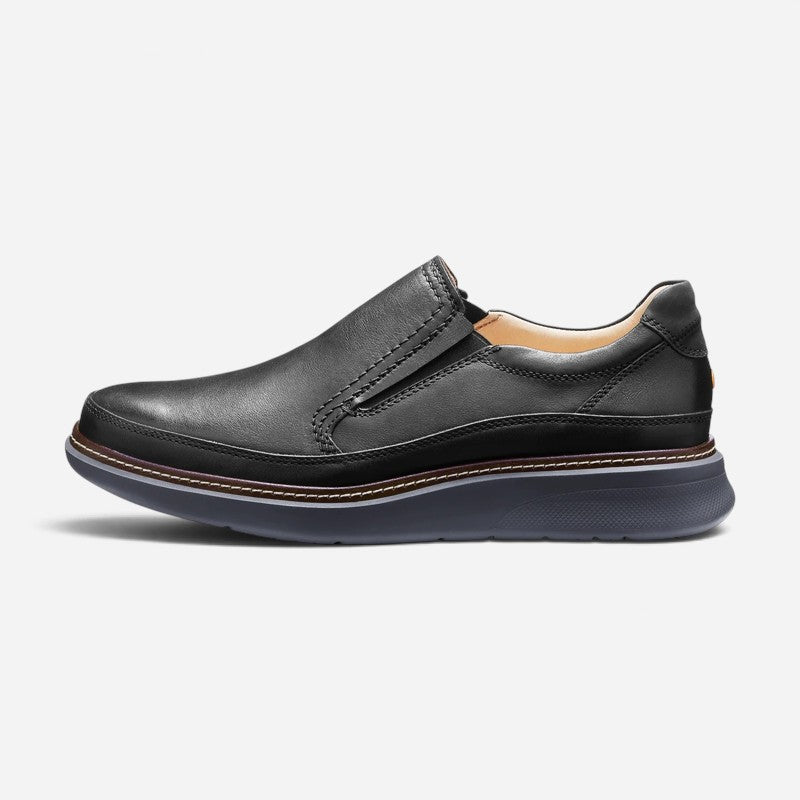 Men's Rafael Slip On Black Leather