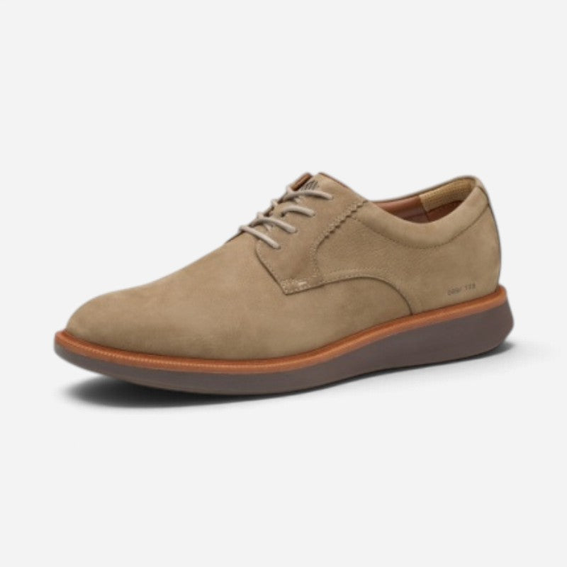 Men's XC+ Parker Plain Toe Taupe Waterproof Nubuck