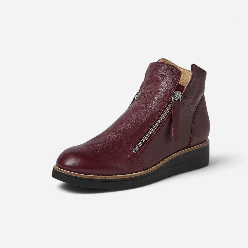 Ohmy Burgundy Leather/Black