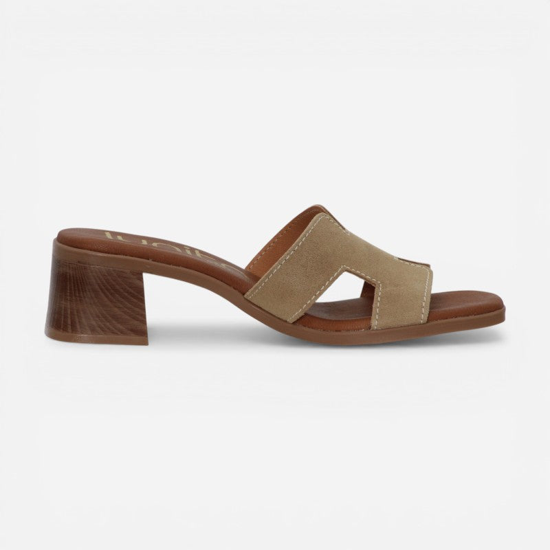 Parker Teak Suede