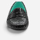 Anna Black Croco Patent