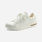 Bend White Leather Narrow
