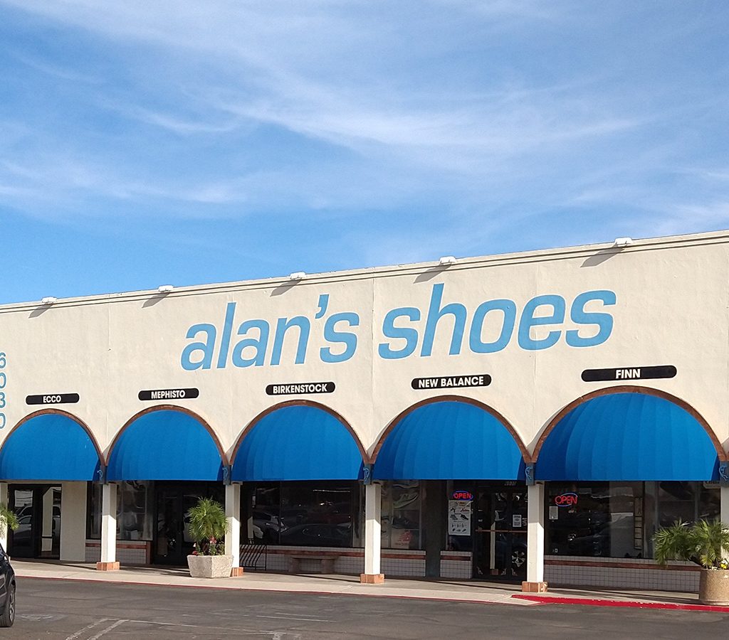 Alan's Shoes Oracle storefront