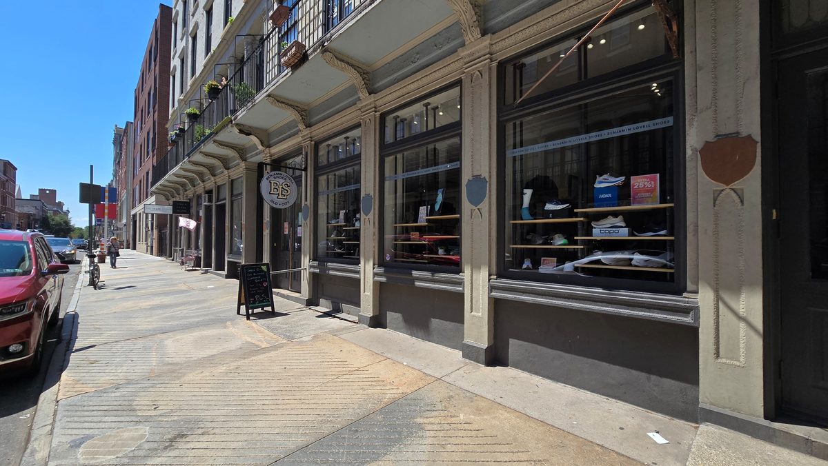 Benjamin Lovell Shoes Old City storefront