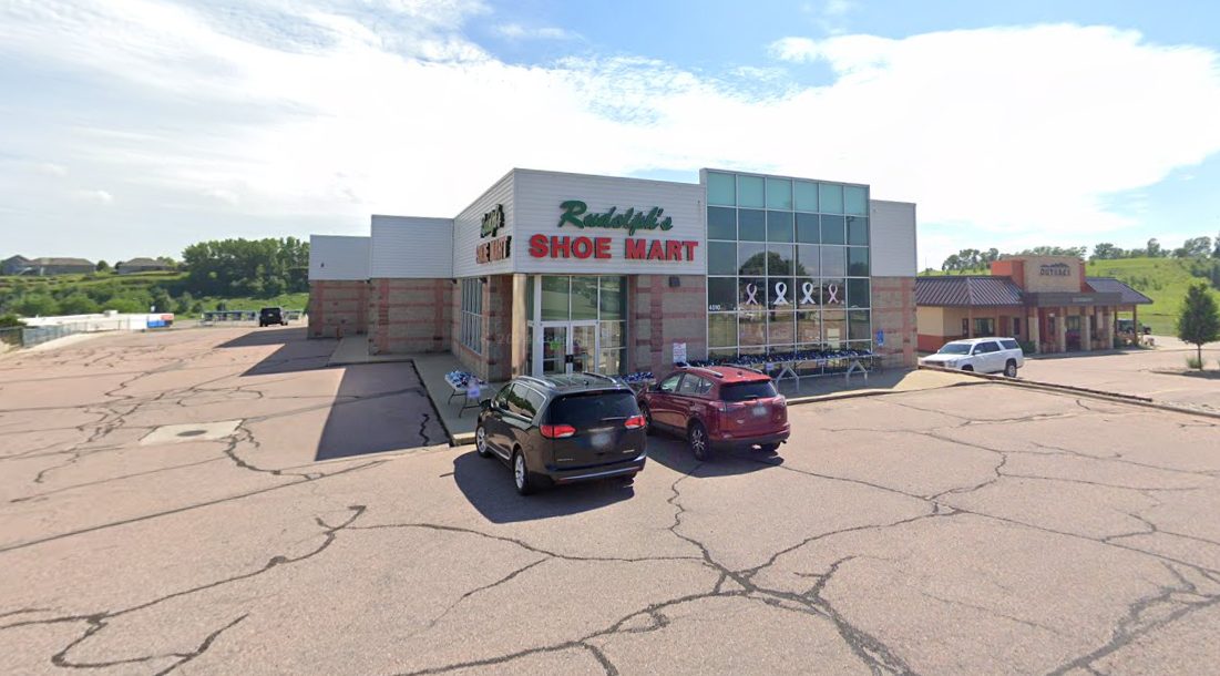Rudolph's Shoe Mart Sioux City storefront